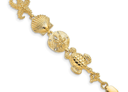 14k Yellow Gold Bracelets Style FB1111 - Classique Jewelry Inc.