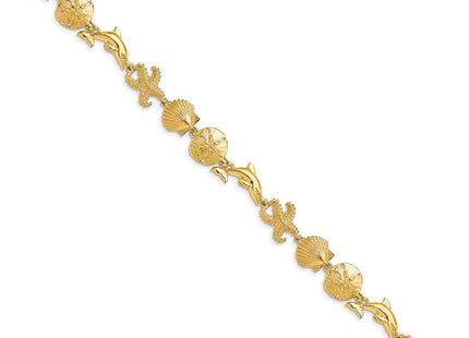14k Yellow Gold Bracelets Style FB1116 - Classique Jewelry Inc.