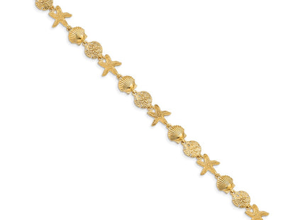 14k Yellow Gold Bracelets Style FB1142 - Classique Jewelry Inc.