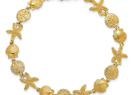 14k Yellow Gold Bracelets Style FB1142 - Classique Jewelry Inc.
