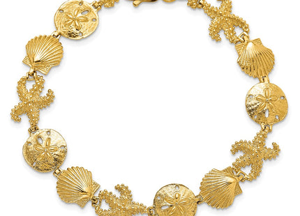 14k Yellow Gold Bracelets Style FB1143 - Classique Jewelry Inc.