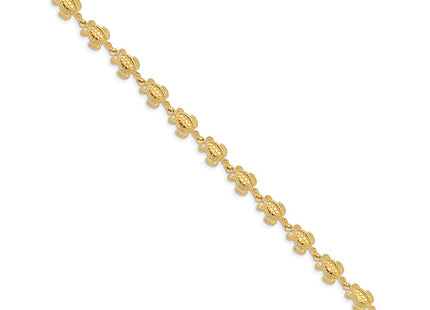 14k Yellow Gold Bracelets Style FB1149 - Classique Jewelry Inc.
