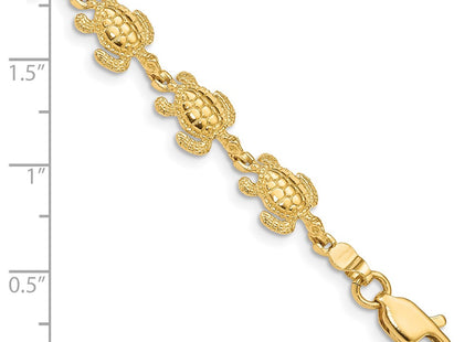 14k Yellow Gold Bracelets Style FB1149 - Classique Jewelry Inc.