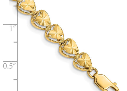 14k Yellow Gold Bracelets Style FB1190 - Classique Jewelry Inc.