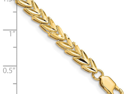 14k Yellow Gold Bracelets Style FB1198 - Classique Jewelry Inc.