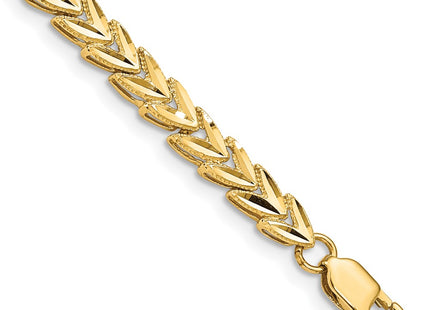 14k Yellow Gold Bracelets Style FB1198 - Classique Jewelry Inc.