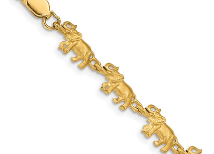 14k Yellow Gold Bracelets Style FB1225 - Classique Jewelry Inc.
