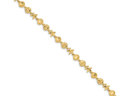 14k Yellow Gold Bracelets Style FB1269 - Classique Jewelry Inc.