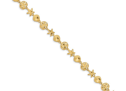 14k Yellow Gold Bracelets Style FB1270 - Classique Jewelry Inc.