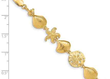 14k Yellow Gold Bracelets Style FB1274 - Classique Jewelry Inc.