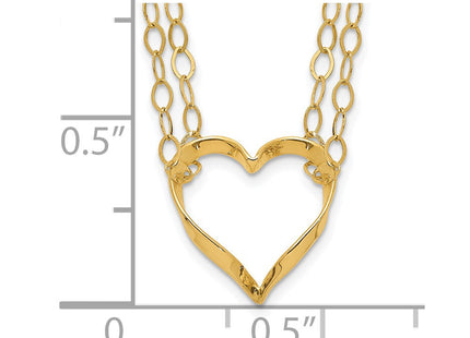 14k Yellow Gold Pendants Style FB1296 - Classique Jewelry Inc.