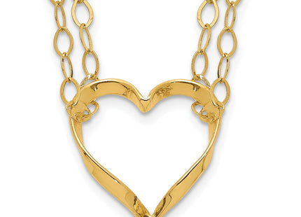 14k Yellow Gold Pendants Style FB1296 - Classique Jewelry Inc.