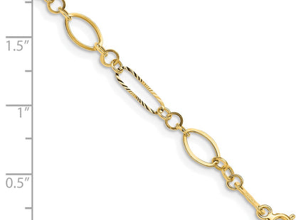 14k Yellow Gold Bracelets Style FB1315Y - Classique Jewelry Inc.