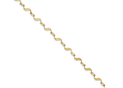 14k Yellow Gold Bracelets Style FB1324 - Classique Jewelry Inc.