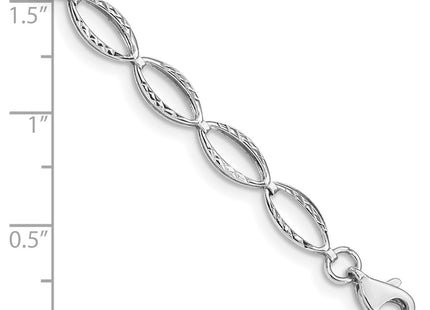 14k White Gold Bracelets Style FB1333 - Classique Jewelry Inc.