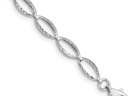 14k White Gold Bracelets Style FB1333 - Classique Jewelry Inc.