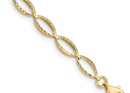 14k Yellow Gold Bracelets Style FB1333Y - Classique Jewelry Inc.