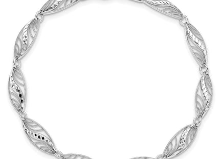 14k White Gold Bracelets Style FB1336 - Classique Jewelry Inc.