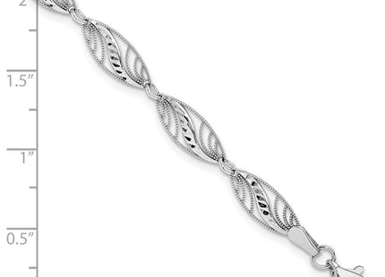 14k White Gold Bracelets Style FB1336 - Classique Jewelry Inc.