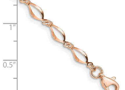 14k Rose Gold Bracelets Style FB1340R - Classique Jewelry Inc.