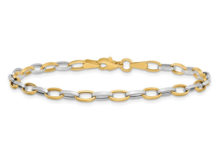 14k Two-tone Bracelets Style FB1390 - Classique Jewelry Inc.