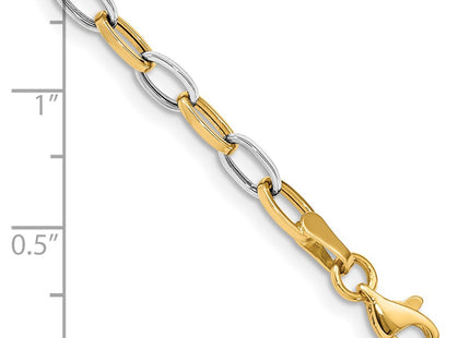 14k Two-tone Bracelets Style FB1390 - Classique Jewelry Inc.