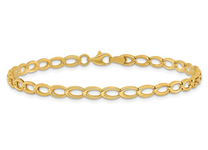 14k Yellow Gold Bracelets Style FB1413 - Classique Jewelry Inc.