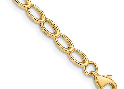 14k Yellow Gold Bracelets Style FB1413 - Classique Jewelry Inc.