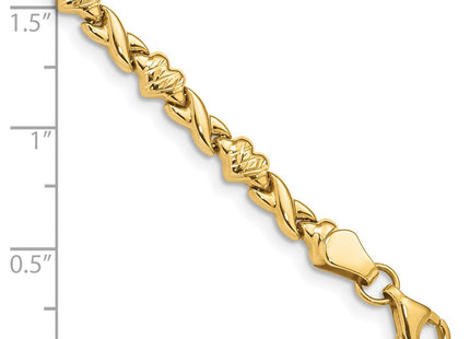 14k Yellow Gold Bracelets Style FB1431 - Classique Jewelry Inc.