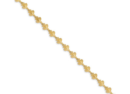 14k Yellow Gold Bracelets Style FB1444 - Classique Jewelry Inc.