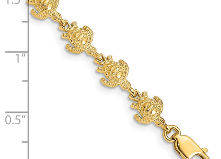 14k Yellow Gold Bracelets Style FB1444 - Classique Jewelry Inc.