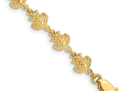 14k Yellow Gold Bracelets Style FB1444 - Classique Jewelry Inc.