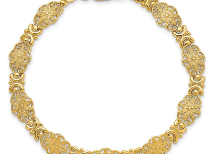 14k Yellow Gold Bracelets Style FB1449 - Classique Jewelry Inc.