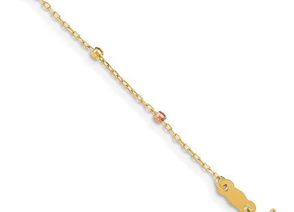 14k Tri-Color Bracelets Style FB1456 - Classique Jewelry Inc.