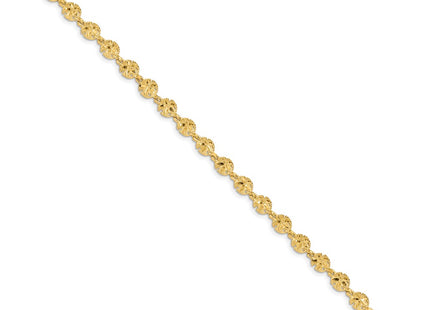 14k Yellow Gold Bracelets Style FB1495 - Classique Jewelry Inc.