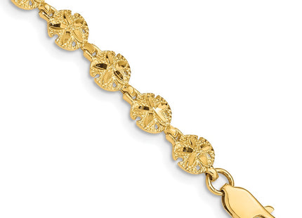 14k Yellow Gold Bracelets Style FB1495 - Classique Jewelry Inc.