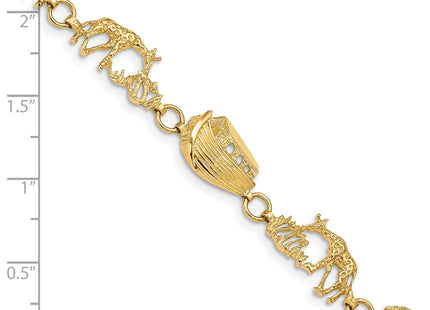 14k Yellow Gold Bracelets Style FB1504 - Classique Jewelry Inc.