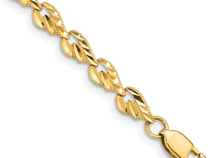 14k Yellow Gold Bracelets Style FB1510 - Classique Jewelry Inc.