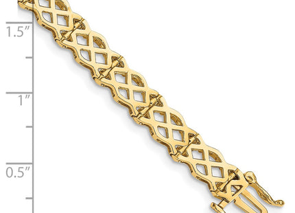 14k Yellow Gold Bracelets Style FB1516 - Classique Jewelry Inc.
