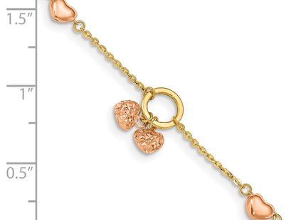 14k Two-tone Bracelets Style FB1517 - Classique Jewelry Inc.