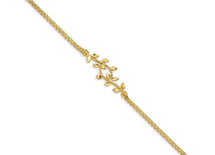 14k Yellow Gold Chain Bracelets Style FB1523 - Classique Jewelry Inc.