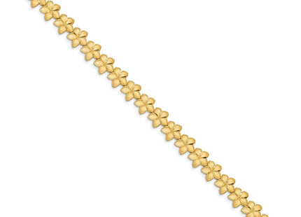 14k Yellow Gold Bracelets Style FB1527 - Classique Jewelry Inc.