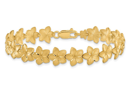 14k Yellow Gold Bracelets Style FB1527 - Classique Jewelry Inc.