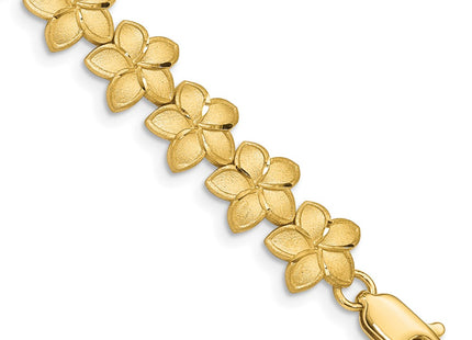 14k Yellow Gold Bracelets Style FB1527 - Classique Jewelry Inc.