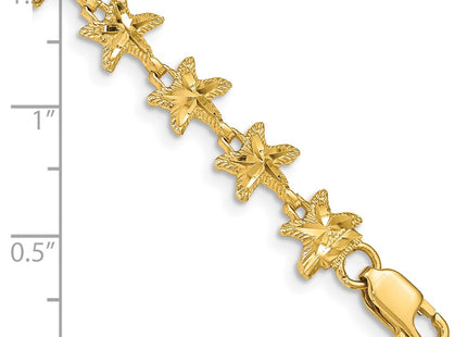 14k Yellow Gold Bracelets Style FB1533 - Classique Jewelry Inc.