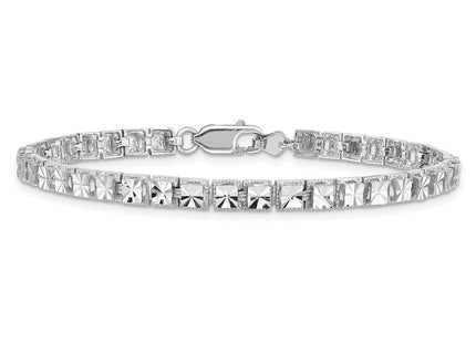 14k White Gold Bracelets Style FB1536 - Classique Jewelry Inc.