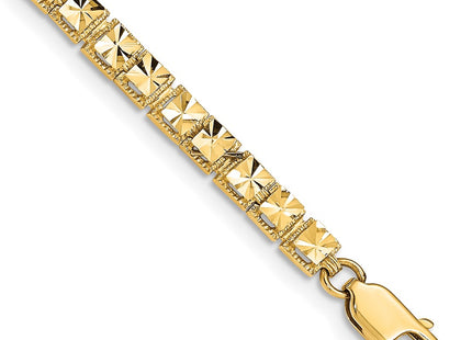 14k Yellow Gold Bracelets Style FB1538 - Classique Jewelry Inc.