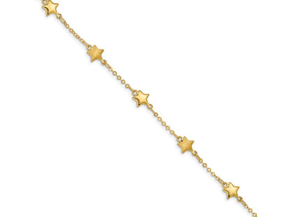 14k Yellow Gold Bracelets Style FB1546 - Classique Jewelry Inc.
