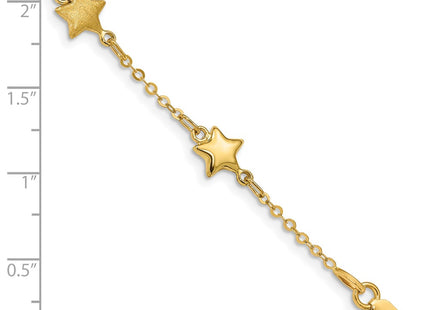 14k Yellow Gold Bracelets Style FB1546 - Classique Jewelry Inc.