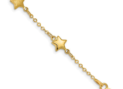 14k Yellow Gold Bracelets Style FB1546 - Classique Jewelry Inc.